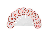 Касса-веер цифр от 0 до 20 - «globural.ru» - Абинск