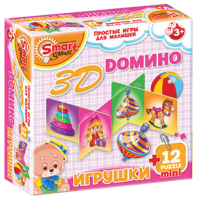 Комплект развивающих игр 3-5 лет. 3D домино (3-5 лет) - «globural.ru» - Абинск