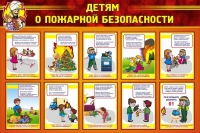 Стенд "Детям о пожарной безопасности" - «globural.ru» - Абинск