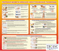 Стенд "Первая доврачебная неотложная помощь" - «globural.ru» - Абинск