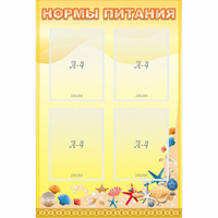 Стенд "Нормы питания" - «globural.ru» - Абинск