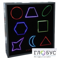 Интерактивная панель "Цветные фигуры-8" (вариант 3) - «globural.ru» - Абинск
