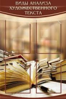 Стенд "Виды анализа художественного текста" - «globural.ru» - Абинск