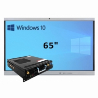 Интерактивная панель 65" (встроенный ПК Win10, Intel i5) - «globural.ru» - Абинск