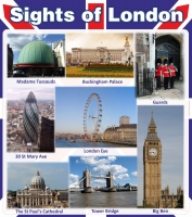 Стенд "Sights of london" - «globural.ru» - Абинск