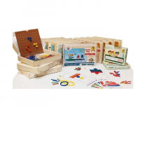 Игровой набор Фребеля "Комплект для детей 4-5 лет" - «globural.ru» - Абинск