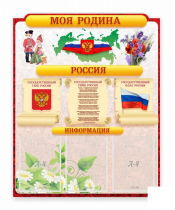 Стенд "Наша родина Россия" - «globural.ru» - Абинск