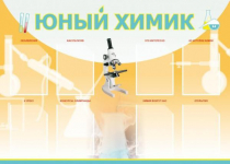 Стенд "Юный химик" (вариант 1) - «globural.ru» - Абинск