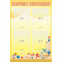 Стенд "Нормы питания" - «globural.ru» - Абинск