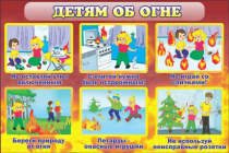Стенд "Детям об огне" - «globural.ru» - Абинск