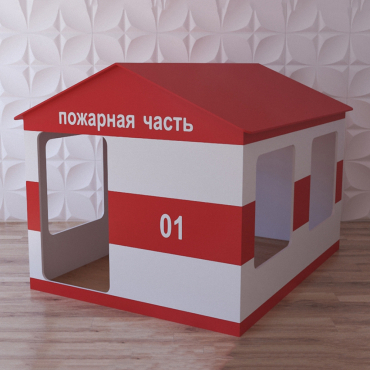 Детский игровой домик «Пожарная служба» - «globural.ru» - Абинск