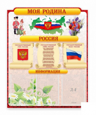 Стенд "Наша родина Россия" - «globural.ru» - Абинск