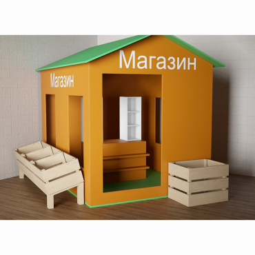 Игровой домик «Рынок» - «globural.ru» - Абинск