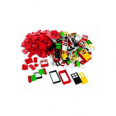 Набор "Окна, двери и черепица для крыши" LEGO - «globural.ru» - Абинск