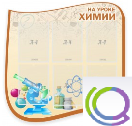 Стенд "На уроке химии" (вариант 2) - «globural.ru» - Абинск