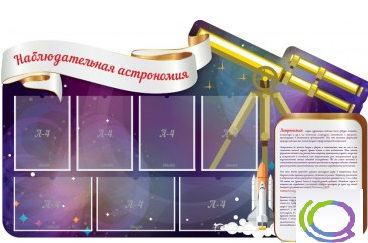 Стенд "Наблюдательная астрономия" - «globural.ru» - Абинск