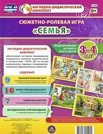 Сюжетно-ролевая игра "Семья" для детей 3-4 лет - «globural.ru» - Абинск