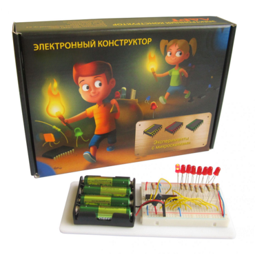 Электронный конструктор "Эксперименты с микросхемами" - «globural.ru» - Абинск