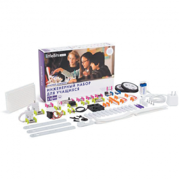 Учебно-игровой комплект модульной электроники «Инженерный набор littleBits» - «globural.ru» - Абинск